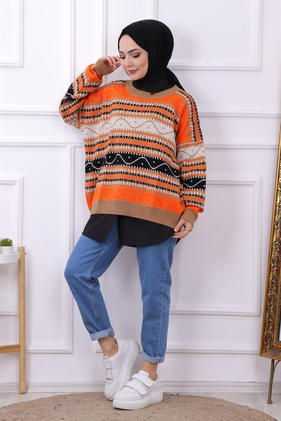 Desenli Tunik