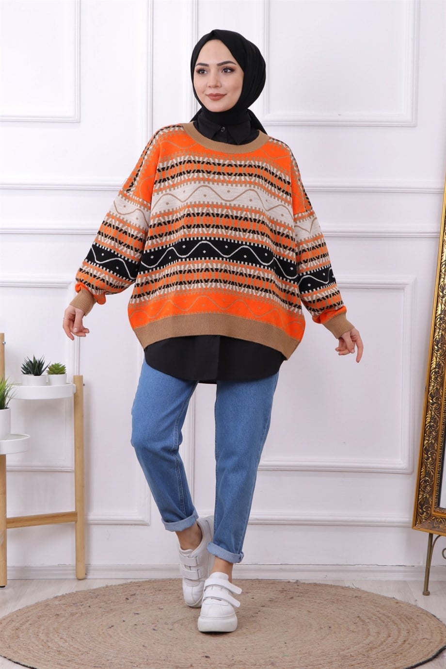 Desenli Tunik