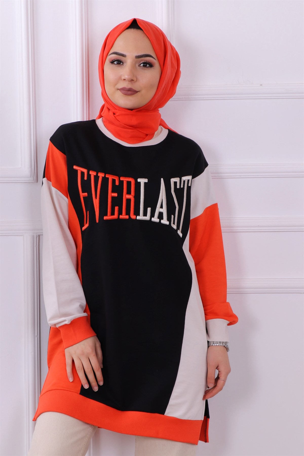 Ever Last Yazılı Sweat - Siyah
