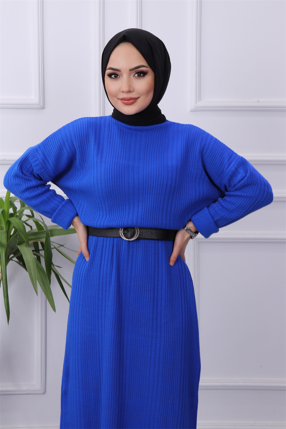 Fitilli Elbise Saks