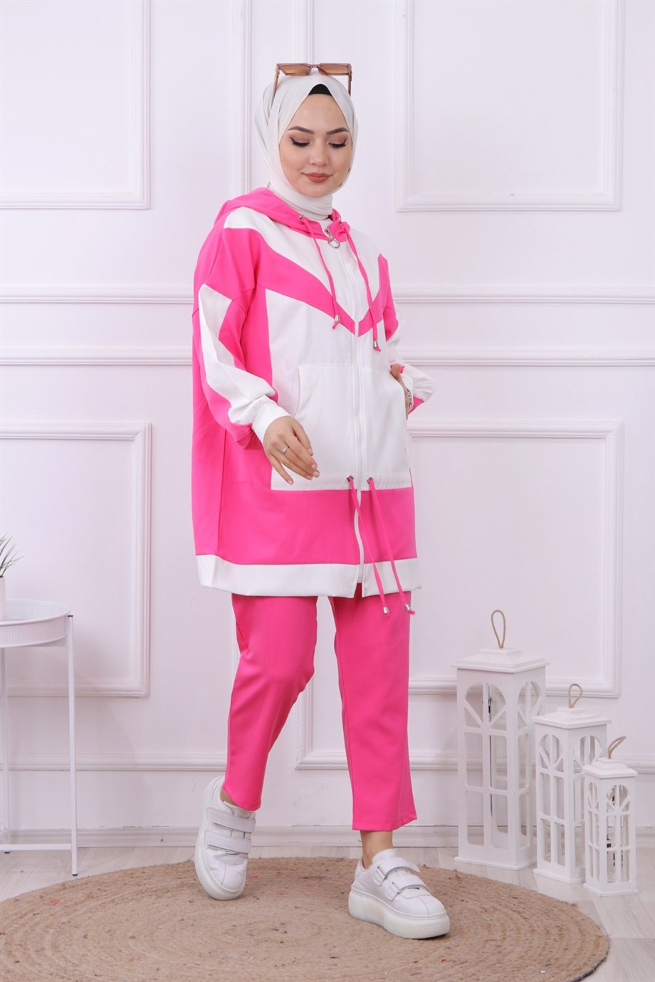 İkili Takım Pembe-Beyaz