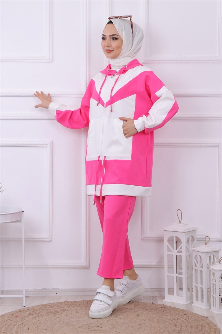 İkili Takım Pembe-Beyaz