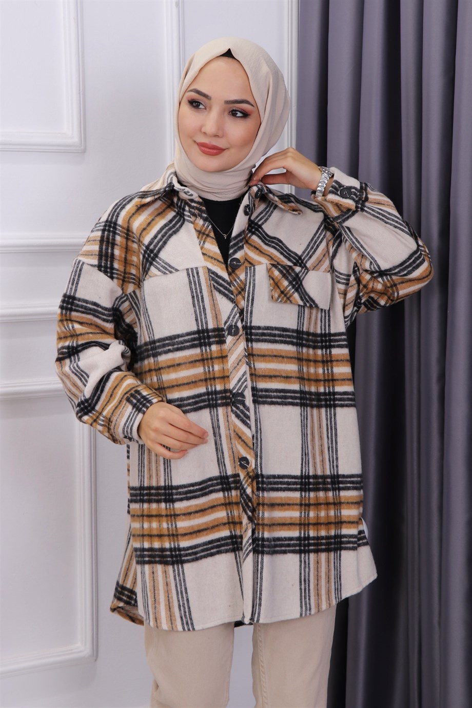 Kaşe Oduncu Tunik