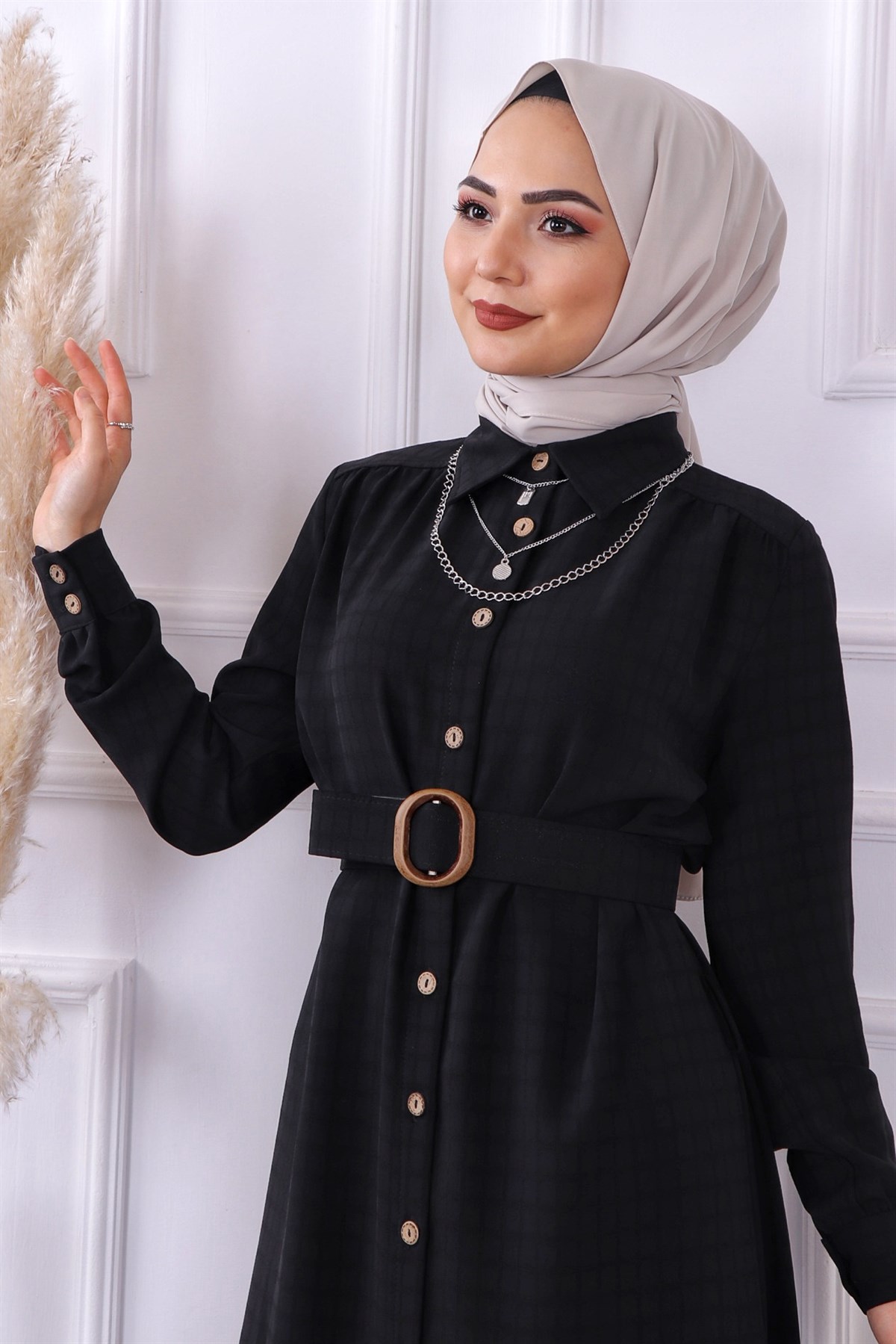 Kemerli Kap Siyah