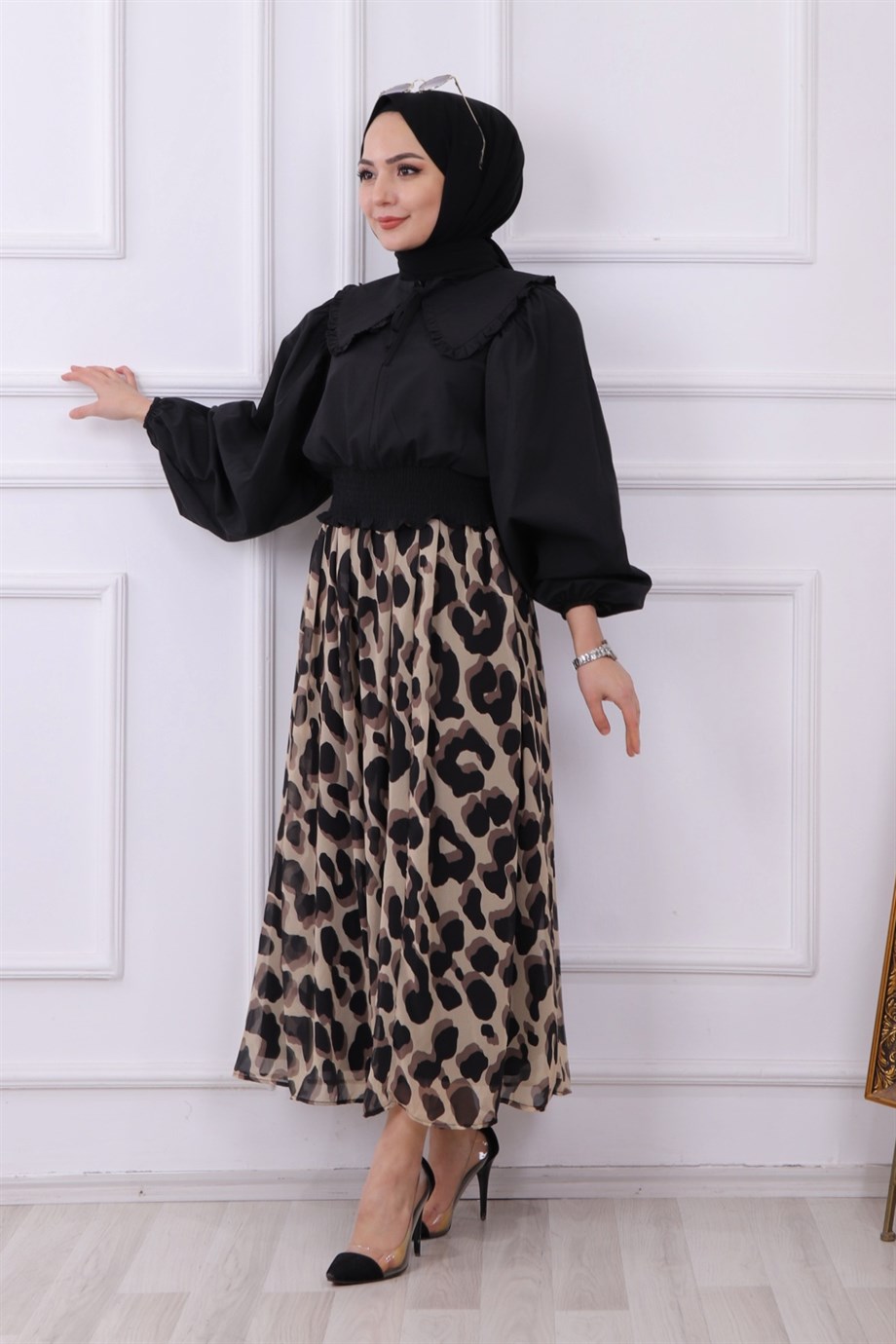 Leopar Desen Etek