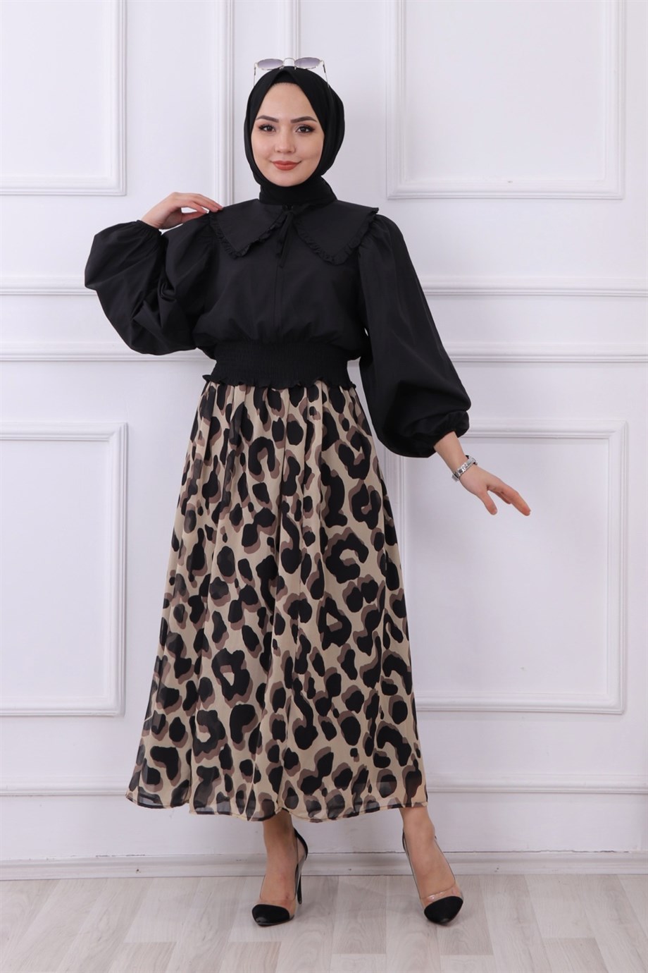 Leopar Desen Etek