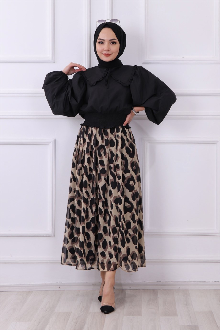Leopar Desen Etek