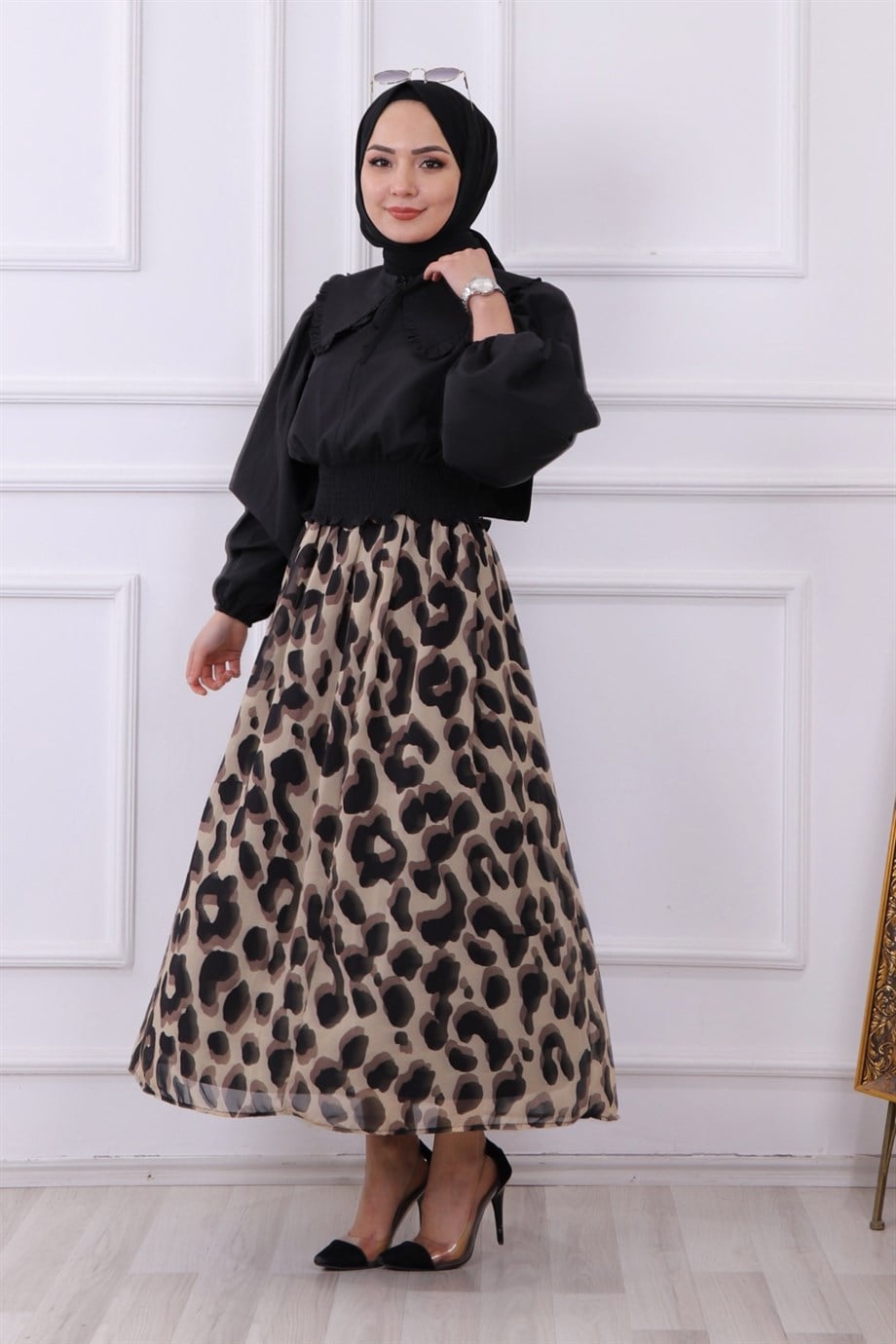 Leopar Desen Etek