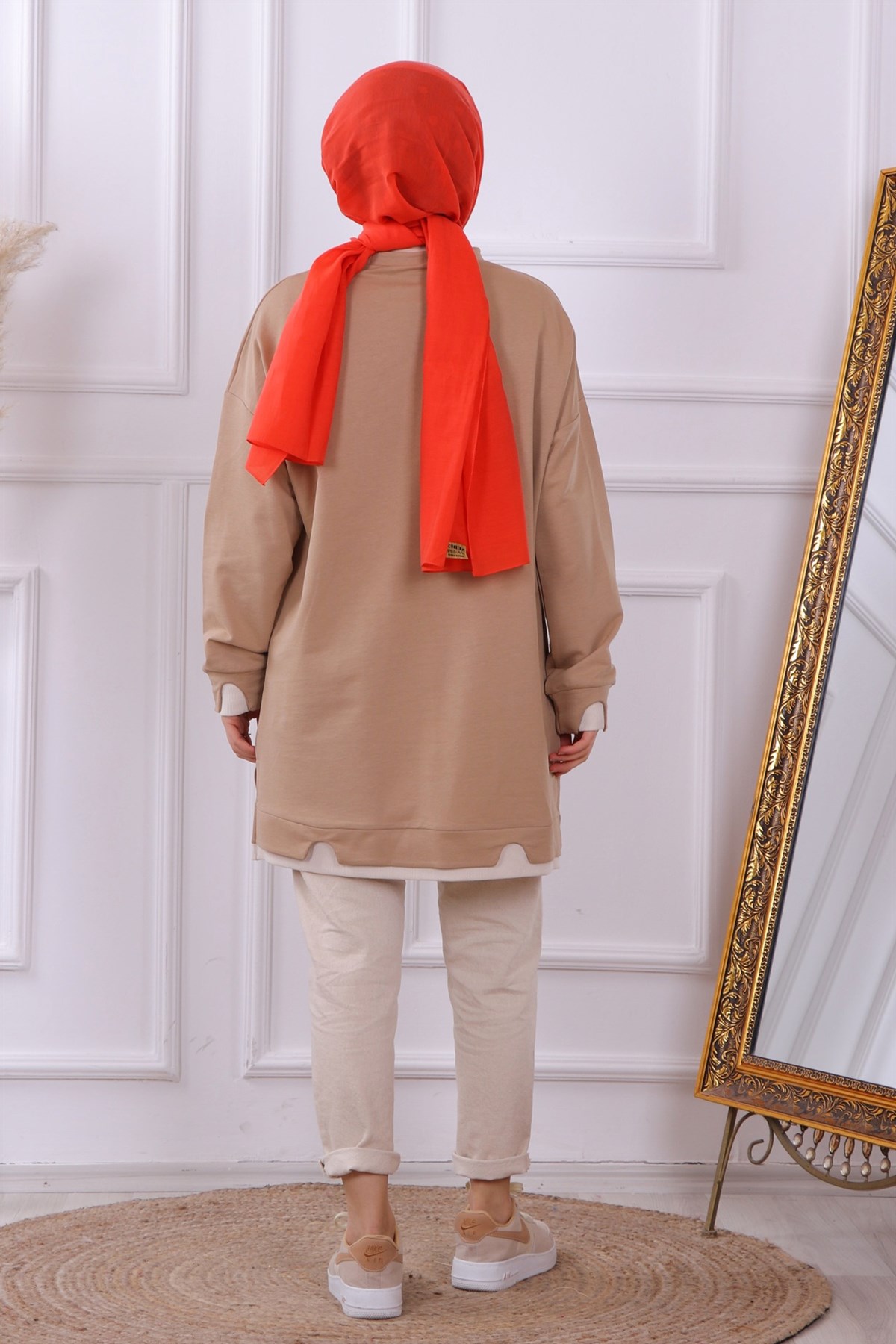Önü Yazılı Sweat Vizon