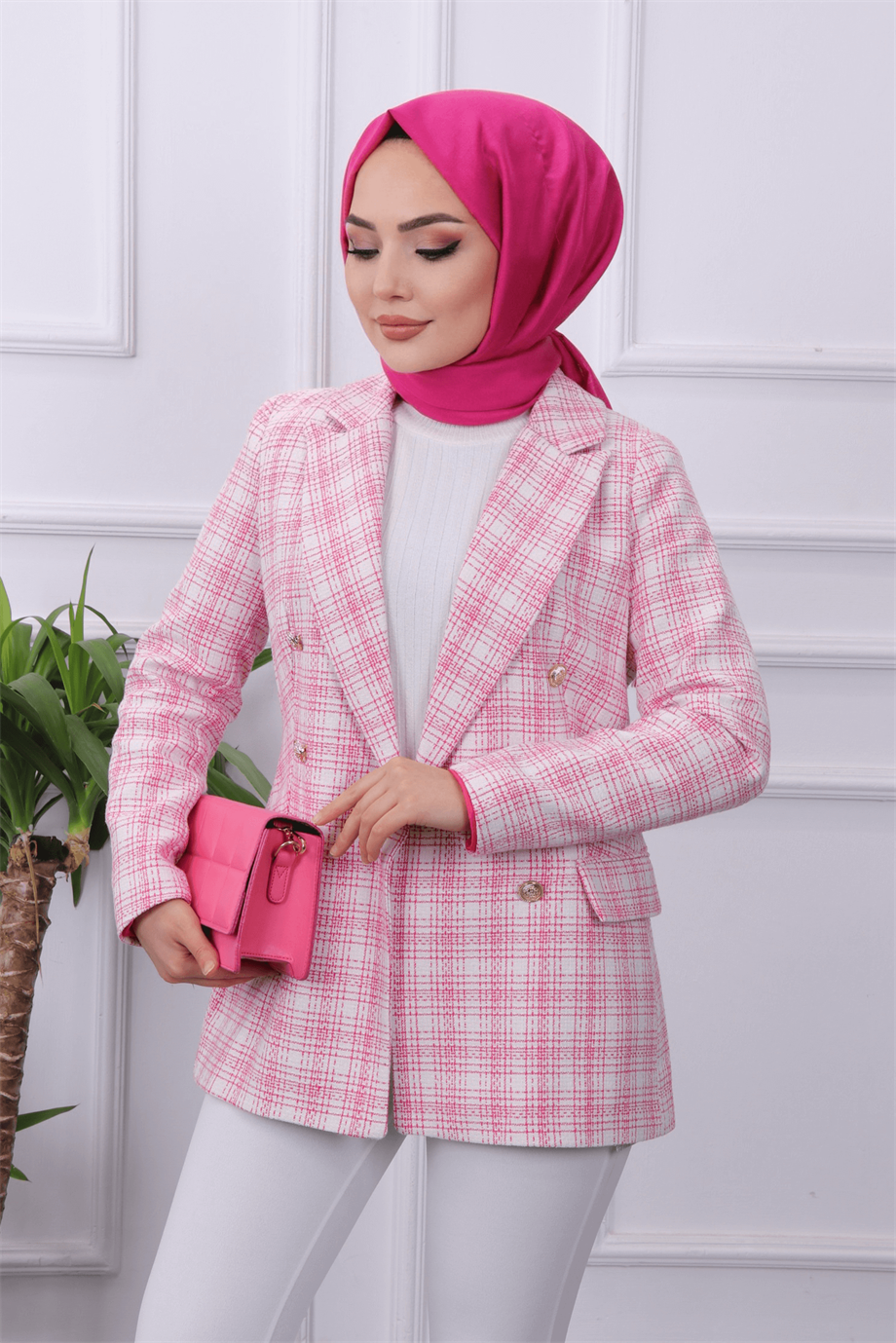 Şanel Ceket Pembe