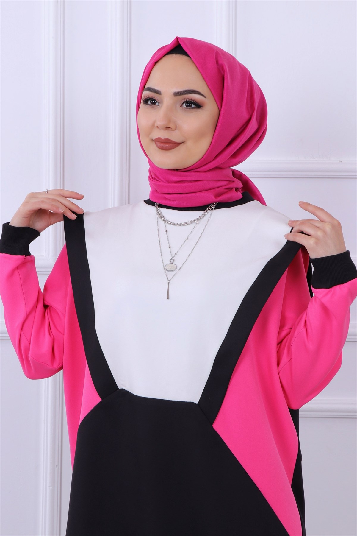 Takım Siyah-Fuşya