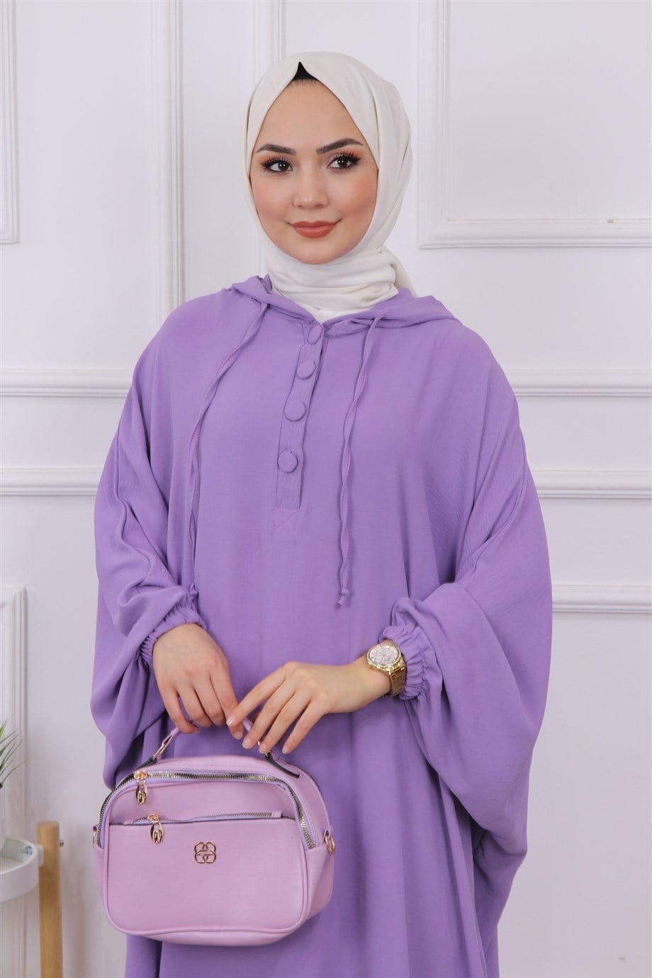 Yarasa Kol Tunik Lila