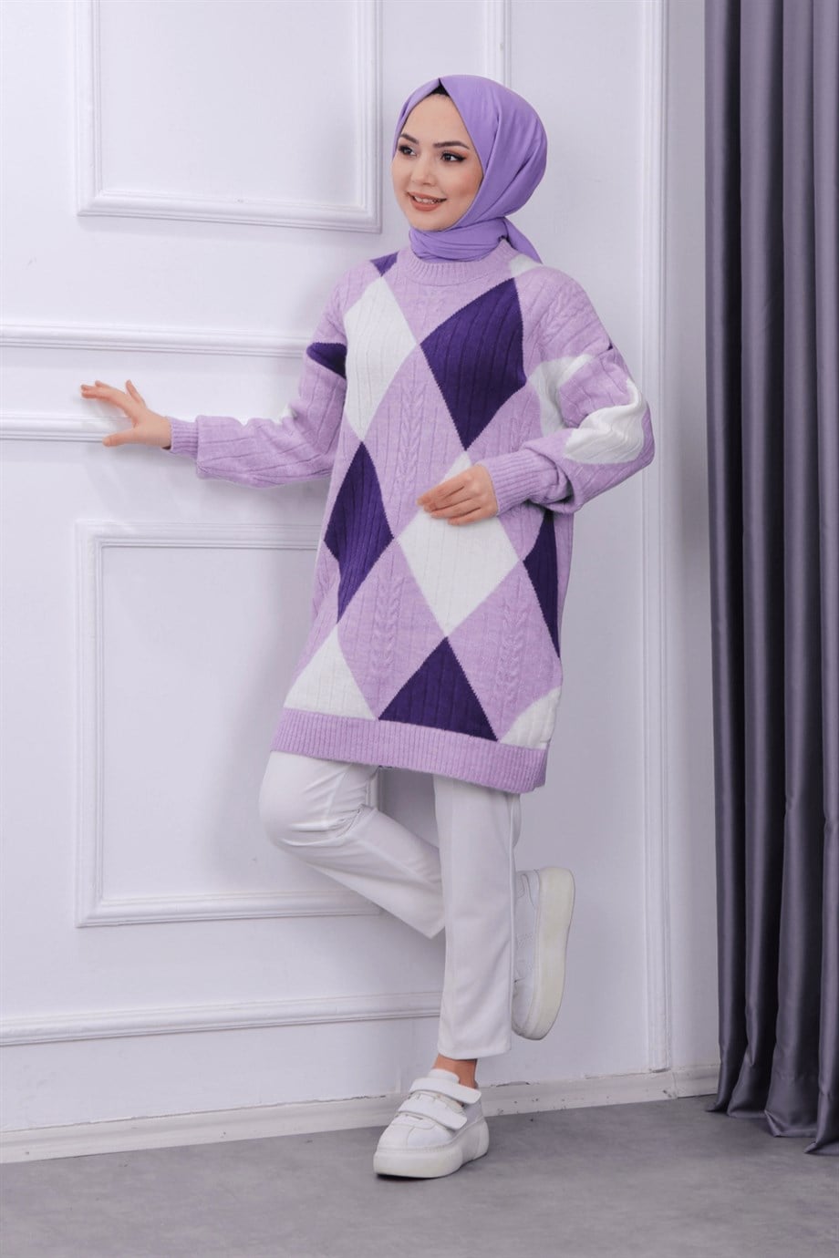 Yumoş Tunik Lila