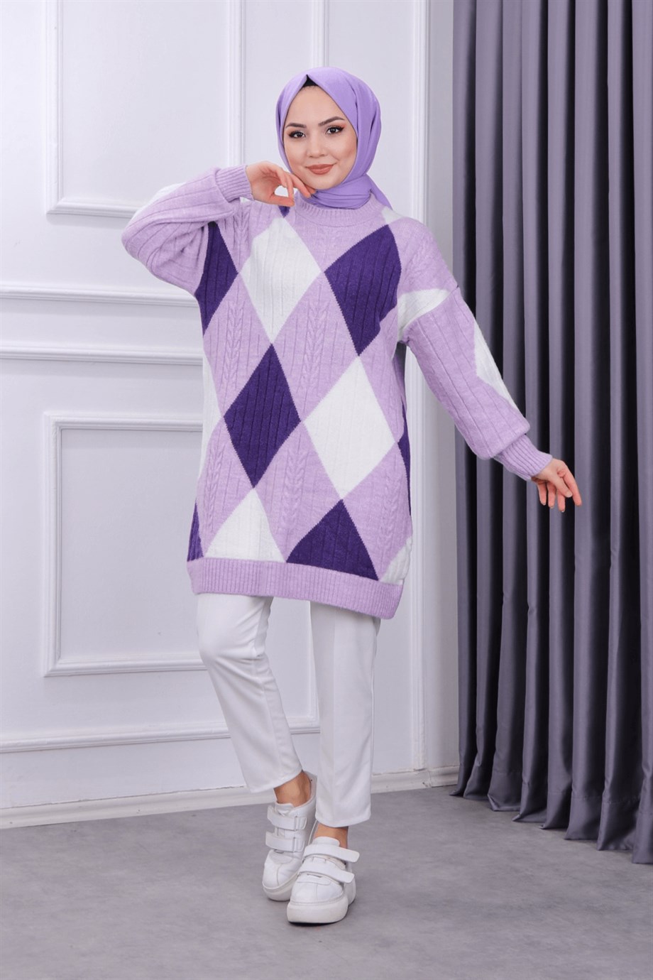 Yumoş Tunik Lila