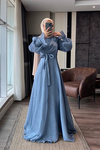 Önü Bağlamalı Elbise