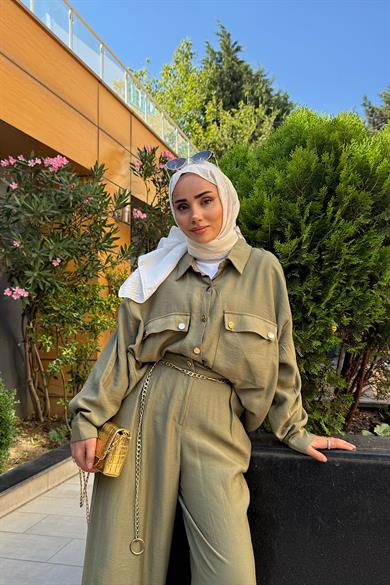 Çıtçıt Detay İkili Takım Yeşil