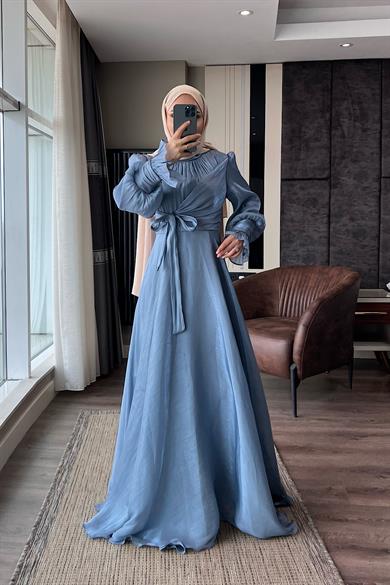 Önü Bağlamalı Elbise