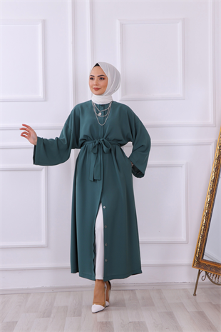 Abaya  Zümrüt Yeşili