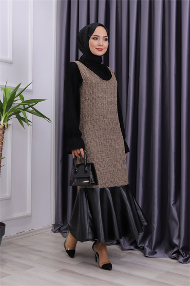 Altı Deri Detay  Jile