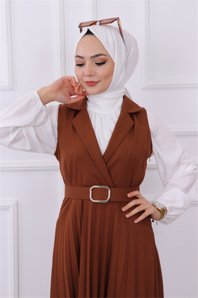 Altı Pliseli Jile Taba