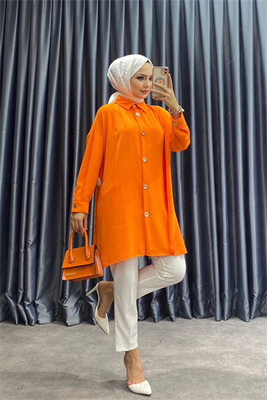 Ayrobin Tunik Turuncu