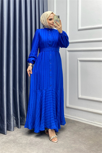 Azra Elbise Mavi