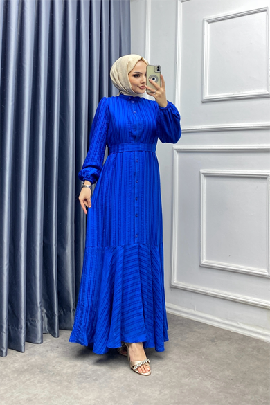 Azra Elbise Mavi