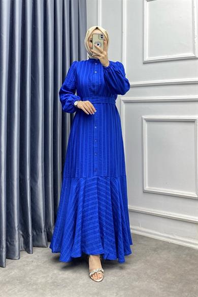 Azra Elbise Mavi