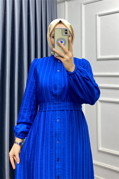 Azra Elbise Mavi