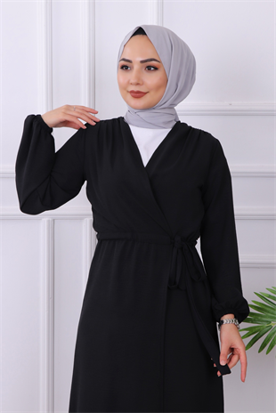 Bağcıklı Kap Siyah