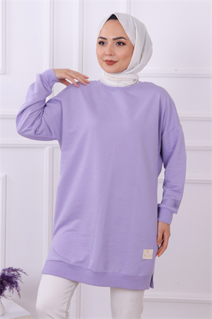 Basıc Sweat Lila