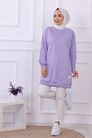 Basıc Sweat Lila