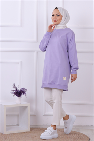 Basıc Sweat Lila