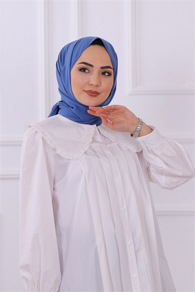 Bebe Yaka Tunik Beyaz