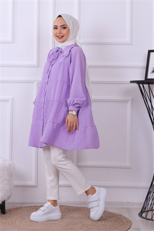 Bebe Yaka Tunik Lila