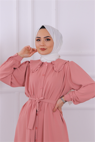Bebe Yaka Tunik Pudra