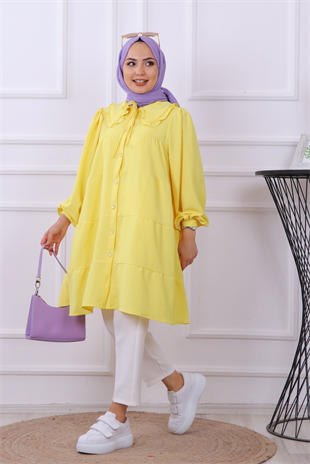 Bebe Yaka Tunik Sarı