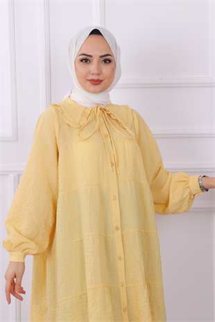 Bebe Yaka Tunik Sarı