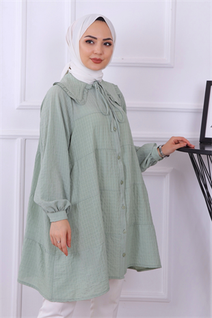 Bebe Yaka Tunik Yeşil