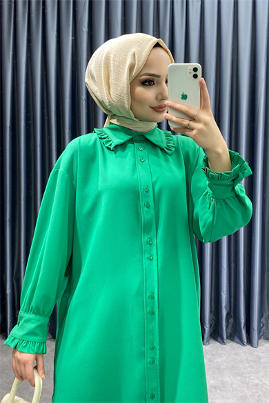 Bebe Yaka Tunik Yeşil