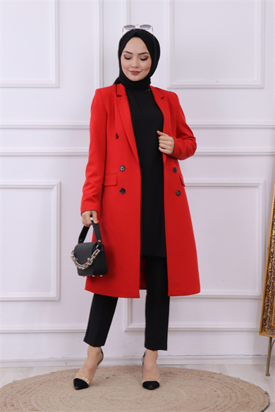 Blazer Ceket Kırmızı