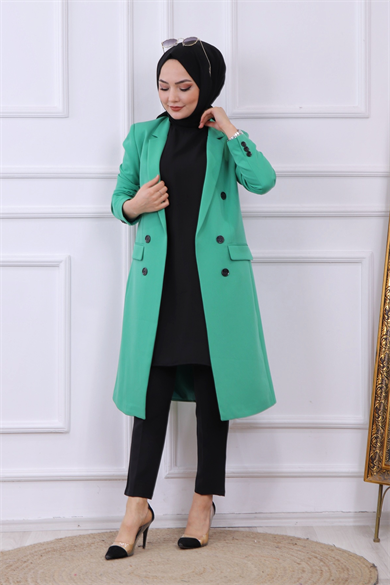 Blazer Ceket Yeşil