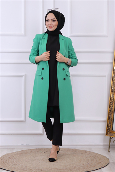 Blazer Ceket Yeşil