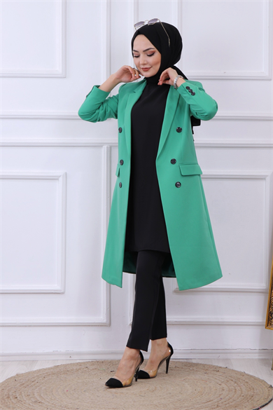 Blazer Ceket Yeşil