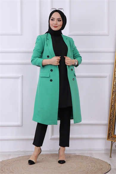 Blazer Ceket Yeşil