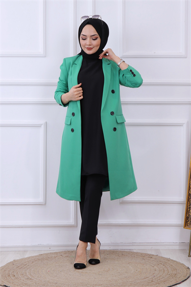 Blazer Ceket Yeşil