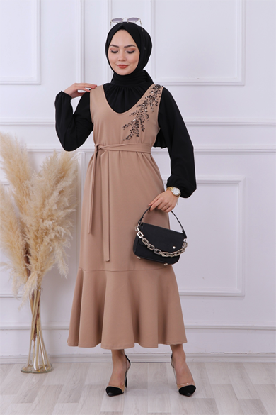 Boncuk İşlemeli Jile Taş