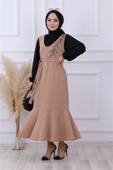 Boncuk İşlemeli Jile Taş