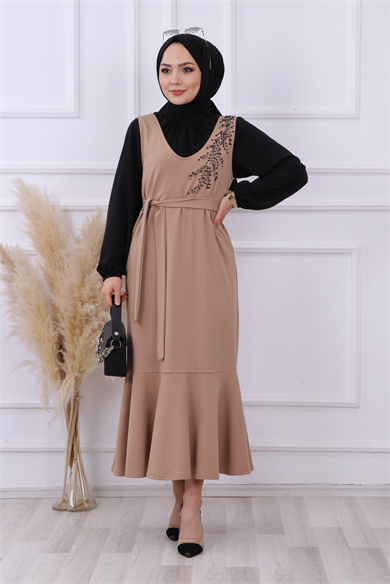 Boncuk İşlemeli Jile Taş