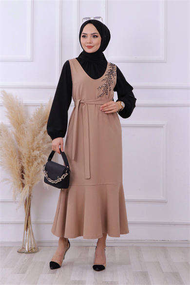 Boncuk İşlemeli Jile Taş